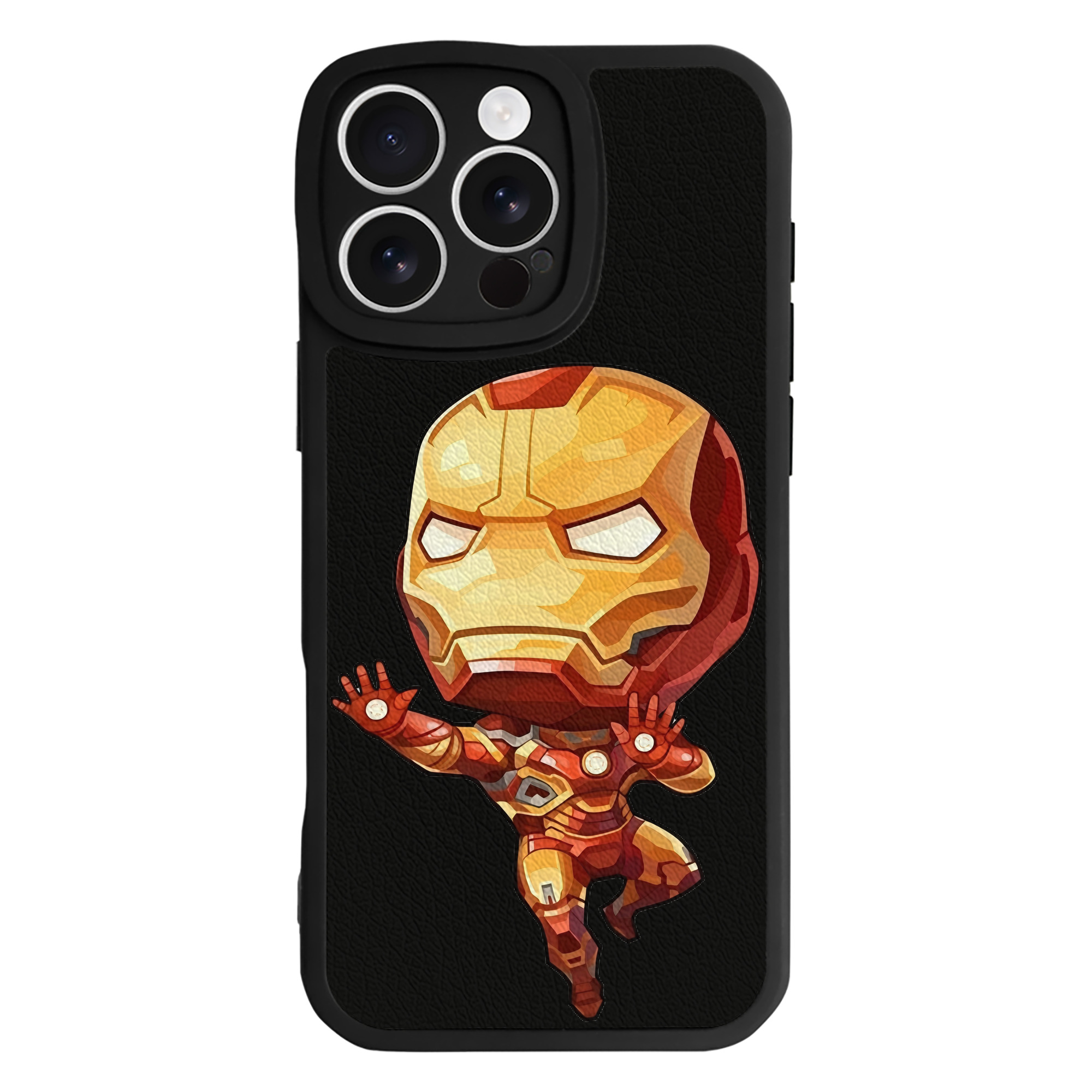 （画像用） アベンジャーズ The Avengers 【iPhone 16シリーズ対応】シリコンスマホケース（レザー調） 材質：シリコン